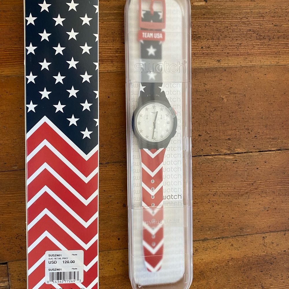 2018 USA Olympic swatch watch